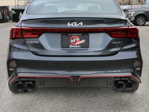 Kia Forte GT Performance Exhaust - aFe - Axle Back - Black - `22-`24