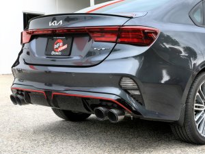 Kia Forte GT Performance Exhaust - Rear - aFe - Axle Back - Carbon Fiber - `22-`24