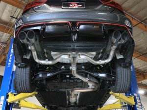Kia Forte GT Performance Exhaust - Rear - aFe - Axle Back - Carbon Fiber - `22-`24
