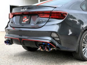 Kia Forte GT Performance Exhaust - aFe - Axle-Back - Blue Flame - `22-`24