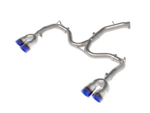 Kia Forte GT Performance Exhaust - aFe - Axle-Back - Blue Flame - `22-`24