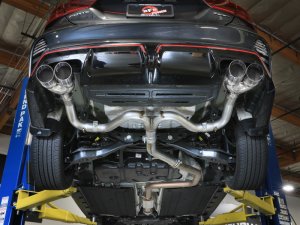 Kia Forte GT Performance Exhaust - aFe - Axle Back, 304 Stainless Steel - Polished - `22-`24