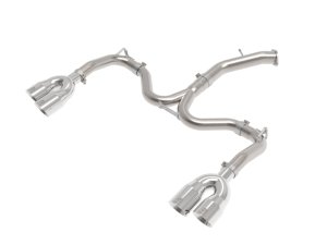 Kia Forte GT Performance Exhaust - aFe - Axle Back, 304 Stainless Steel - Polished - `22-`24
