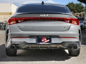 Kia K5 GT Performance Exhaust - aFe - Axle Back, Takeda - Carbon Fiber - `21-`24