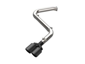 Hyundai Elantra N Line Performance Exhaust - Rear - aFe - Takeda Axle-Back with Carbon Fiber Tip - `21-`25