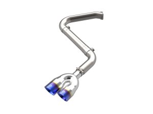 Hyundai Elantra N Line Performance Exhaust - aFe - Axle Back - Blue Flame - `21-`25