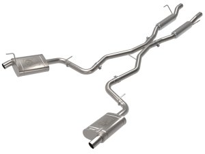 Jeep Grand Cherokee L Performance Exhaust - aFe - Vulcan Series Cat Back - `21-`25