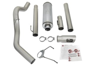 Dodge Diesel Trucks Performance Exhaust - aFe - MACH Force XP Cat-Back SS-409 - `03-`04
