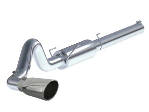 Dodge Diesel Trucks Performance Exhaust - aFe - MACH Force XP Cat Back - Polished - `04-`07