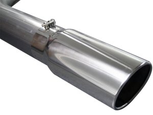 Dodge Diesel Trucks Performance Exhaust - aFe - MACH Force XP Cat Back - Polished - `04-`07