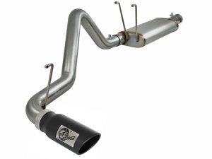 RAM 1500 Performance Exhaust - aFe - MACHForce XP Cat-Back - Black - `19-`24