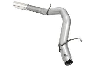 Dodge RAM Performance Exhaust - aFe - DPF-Back, MACHForce XP, 5in, 409 Stainless Steel, Large Bore-HD - Polished - `13-`18