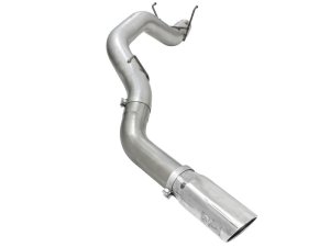 Dodge RAM Performance Exhaust - aFe - DPF-Back, MACHForce XP, 5in, 409 Stainless Steel, Large Bore-HD - Polished - `13-`18 Dodge RAM Performance Exhaust - aFe - DPF-Back, MACHForce XP, 5in, 409 Stainless Steel, Large Bore-HD - Polished - `13-`18