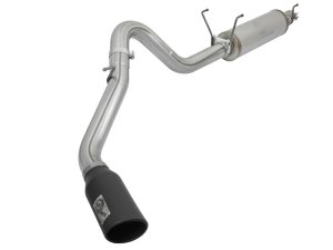 Dodge Ram 2500 Performance Exhaust - Side Exit - aFe - MACH Force-Xp Cat-Back - Black - `14-`17