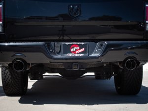 Ram 1500 Performance Exhaust - aFe - Cat Back, Apollo GT 3in 409SS - Black - `09-`18