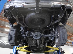 RAM 1500 Performance Exhaust - aFe - Large Bore-HD 3 IN 409 Stainless Steel DPF-Back System - Black - `20-`23