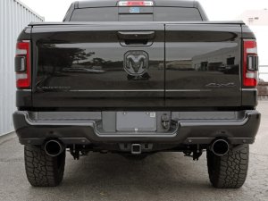 RAM 1500 Performance Exhaust - aFe - Large Bore-HD 3 IN 409 Stainless Steel DPF-Back System - Black - `20-`23