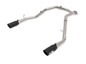 RAM 1500 Performance Exhaust - aFe - Large Bore-HD 3 IN 409 Stainless Steel DPF-Back System - Black - `20-`23