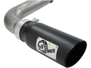 Ford F-150 Performance Exhaust - aFe - Cat-Back, MACH Force-XP, 3 in SS-409, Black Tip - Black Tip - `97-`03 Ford F-150 Performance Exhaust - aFe - Cat-Back, MACH Force-XP, 3 in SS-409, Black Tip - Black Tip - `97-`03