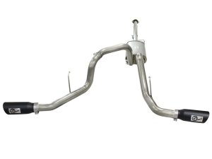Ford F-150 Performance Exhaust - aFe - MACH Force-Xp Cat Back - Black - `11-`14
