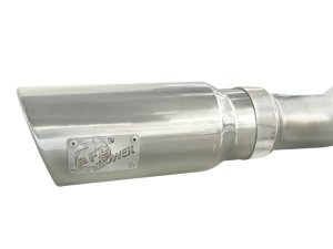 Ford F-150 Performance Exhaust - aFe - MACH Force-Xp 3 IN 409 Stainless Steel Cat-Back with Polished Tip - `11-`14