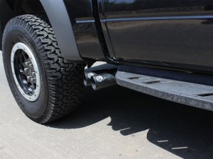 Ford F-150 Performance Exhaust - Front Side Exit - aFe - Rebel Series Cat-Back - Black - `10-`14