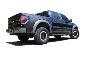 Ford F-150 Performance Exhaust - Front Side Exit - aFe - Rebel Series Cat-Back - Black - `10-`14