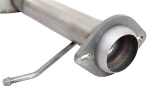 Ford F-150 Performance Exhaust - Front Side Exit - aFe - Rebel Series Cat-Back - Black - `10-`14