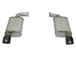 Ford Mustang Performance Exhaust - aFe - MACH Force-Xp Axle-Back - Black - `15-`23