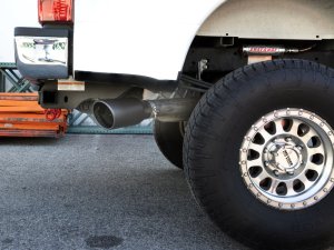 Ford F-250 Super Duty Performance Exhaust - aFe - MACH Force-Xp Cat Back - Black - `17-`25