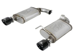Ford Mustang GT Performance Exhaust - aFe - MACH Force-Xp Axle-Back - Black - `15-`17