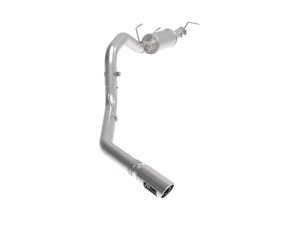 Ford F-250 Performance Exhaust - Rear - aFe - Apollo GT Series Axle-Back - Polished - `17-`20
