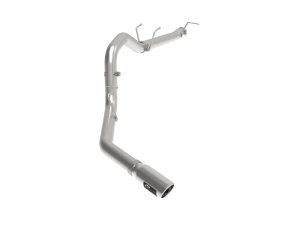 Ford F-250 Performance Exhaust - Rear - aFe - Apollo GT Series Axle Back - Polished - `17-`20