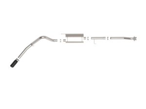 Ford F-150 Performance Exhaust - aFe - Apollo GT Series Cat-Back - Black - `21-`25