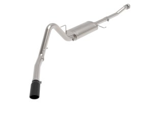 Ford F-150 Performance Exhaust - aFe - Apollo GT Series Cat-Back - Black - `21-`25