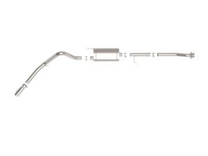 Ford F-150 Performance Exhaust - aFe - Apollo GT Cat Back - Polished - `21-`25