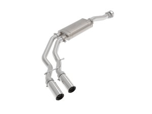 Ford F-150 Performance Exhaust - aFe - Rebel Series Cat Back - Polished - `21-`25