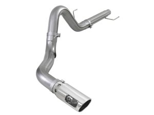 Ford F-150 Performance Exhaust - aFe - DPF-Back, Large Bore 409 SS - Polished - 2021