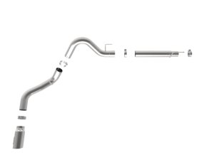Ford F-150 Performance Exhaust - aFe - DPF-Back, Large Bore 409 SS - Polished - 2021