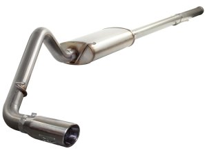 GMC Sierra Performance Exhaust - aFe - MACHForce XP Cat-Back SS-409 - Polished - `09-`13