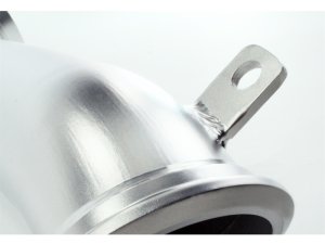 Chevrolet Silverado 2500 HD Performance Exhaust - aFe - MACH Force-Xp Downpipe, 3 in 409 Stainless Steel, High-Temp Ceramic Coated, Direct Bolt-On - `04-`10