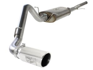 Chevrolet Silverado 1500 Performance Exhaust - aFe - MACH Force-XP Cat Back - Polished - `14-`18