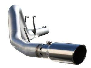 Chevrolet Silverado 2500HD Performance Exhaust - aFe - DPF Back, MACHForce XP, Large Bore-HD 5 IN 409 Stainless Steel - `11-`13