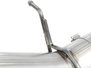 Chevrolet Silverado 2500HD Performance Exhaust - aFe - DPF Back, MACHForce XP, Large Bore-HD 5 IN 409 Stainless Steel - `11-`13