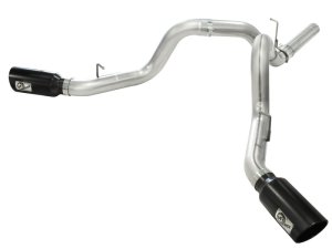 GMC Sierra Performance Exhaust - aFe - MachForce XP DPF-Back - Black - `11-`16