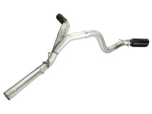 GMC Sierra Performance Exhaust - aFe - MachForce XP DPF-Back - Black - `11-`16