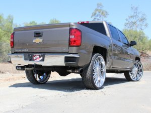 GMC Sierra 1500 Performance Exhaust - aFe - MACH Force-Xp Cat Back - Black - `09-`18