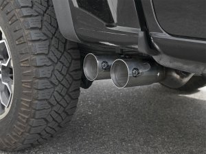 Chevrolet Colorado Performance Exhaust - Middle Side Exit - aFe - Rebel Series - Polished - `15-`22