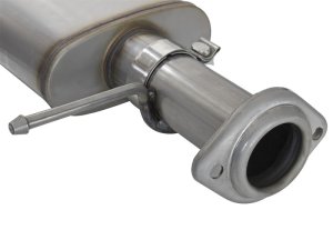 Chevrolet Colorado Performance Exhaust - Middle Side Exit - aFe - Rebel Series - Polished - `15-`22
