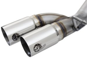 Chevrolet Colorado Performance Exhaust - Middle Side Exit - aFe - Rebel Series - Polished - `15-`22